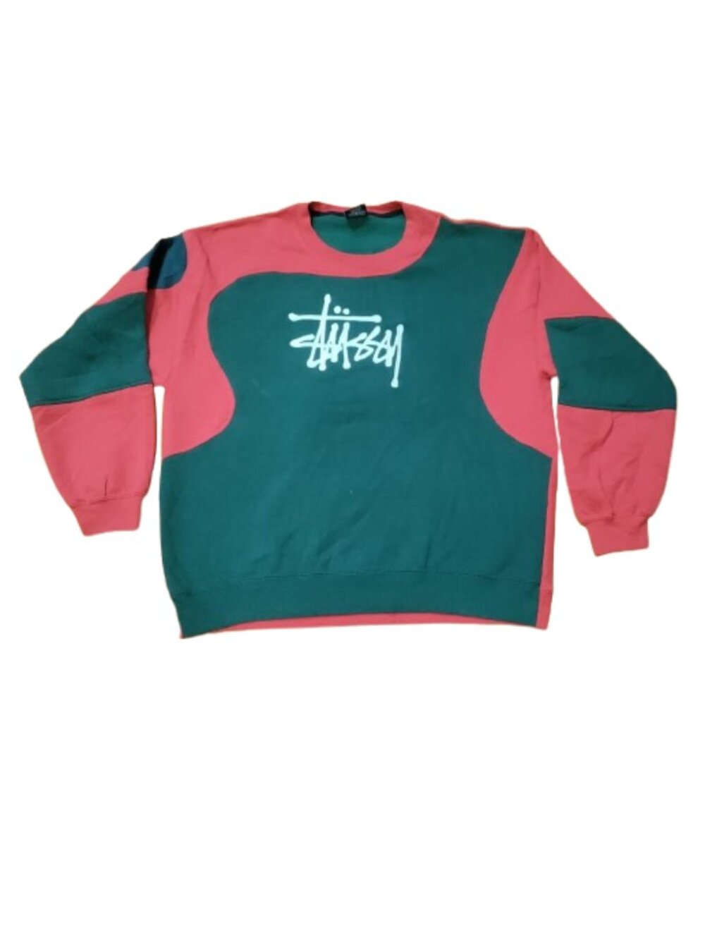 Stussy Vintage Reworked Embroidered Unisex Sweatshirt